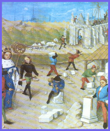 chantier sous la dynastie des capétiens