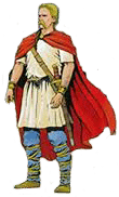 guerrier époque mérovingienne
