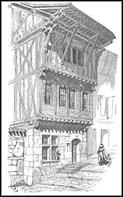 maison bourgeoise à l'époque des Valois d'Angoulême