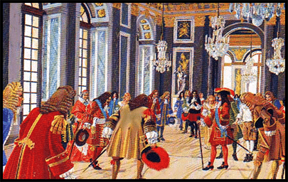 L'évolution des cours royales des Mérovingiens aux Bourbons