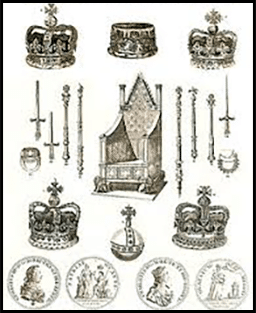 Les insignes royaux