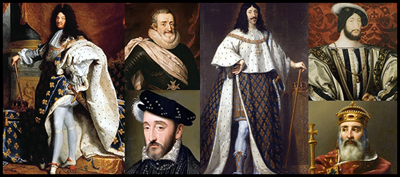 Les rois de France