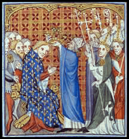 Sacre de Philippe IV le bel