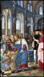 Le toucher royal
