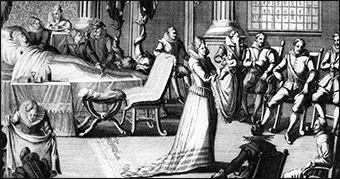 Accouchement sous les Bourbons