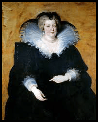 Marie de Médicis en veuve