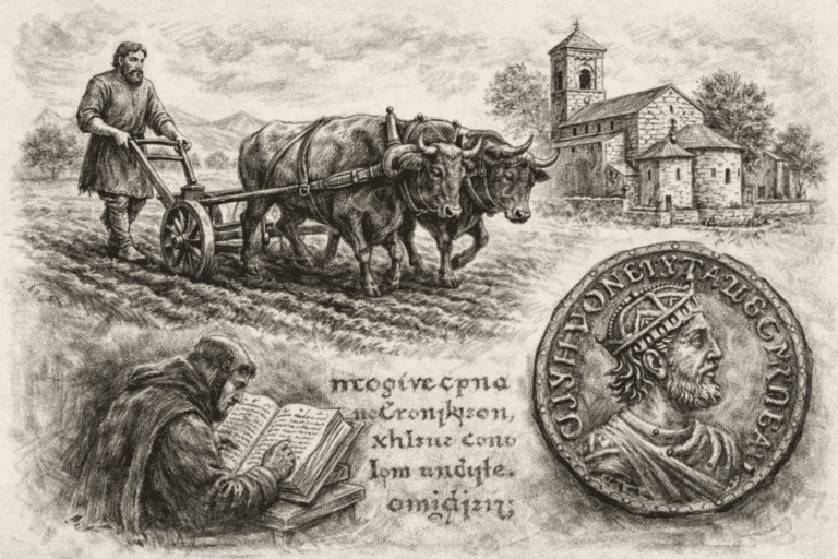 Les inventions des mérovingiens