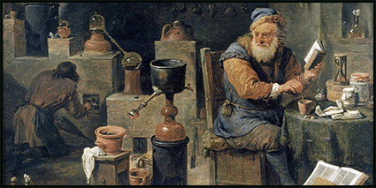 Alambic, invention technique