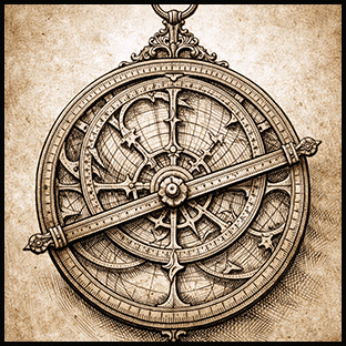 Astrolabe, invention technique