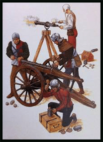 Bombarde, guerre