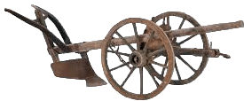 Charrue à roue, invention des objets