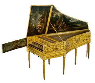 Clavecin, divertissement invention