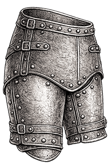 Cuissot, protection militaire