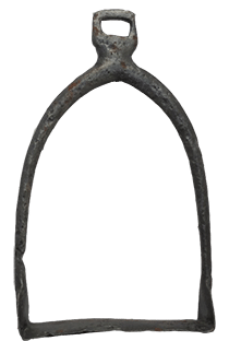 Étrier, protection militaire
