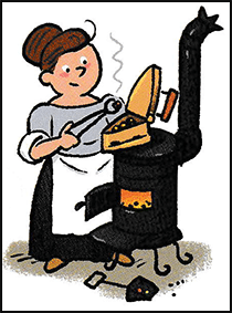 Fer à repasser, invention des objets