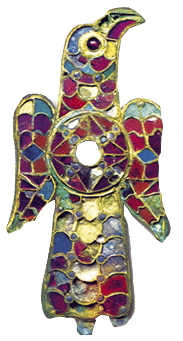 Fibule cloisonnée, invention vestimentaire