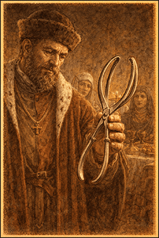Forceps, invention des objets