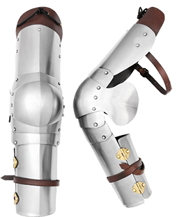 Garde-bras, armure de guerre