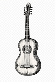 Guitare, divertissement invention