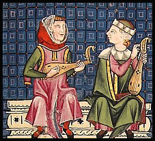 Guiterne, divertissement invention