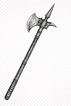 Hallebarde, arme de guerre