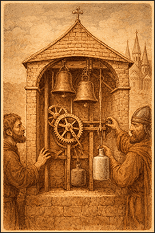 Horloge, invention des objets