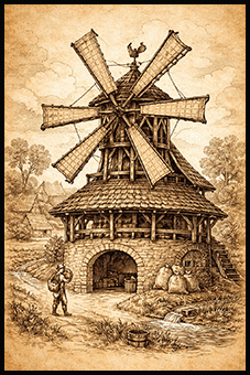 Moulin à chandelier