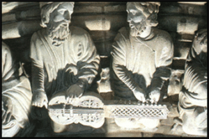 Organistrum, divertissement invention