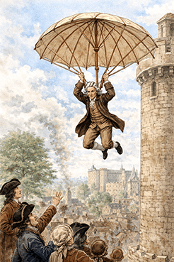 Parachute, invention technique