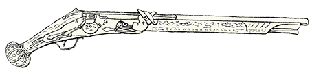 Pistolet, arme militaire