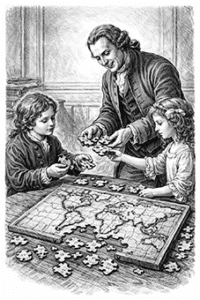 Puzzle, divertissement invention