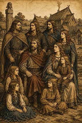 Famille mérovingienne