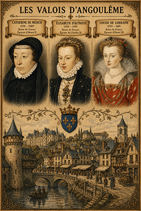 Reines Valois-Angoulême : pouvoir et guerres de Religion (1515–1589)