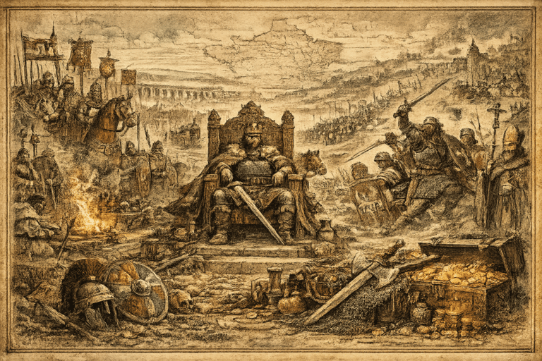 L'origine de la guerre au Moyen Âge