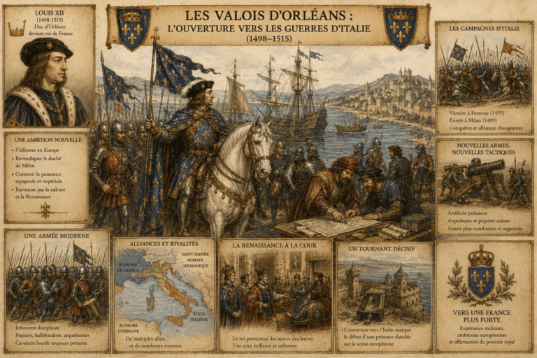 Les Valois d’Orléans : l’ouverture vers les guerres d’Italie